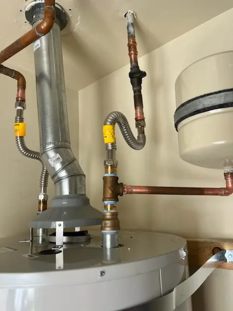 Water heater installation and plumbing repair in Valley City